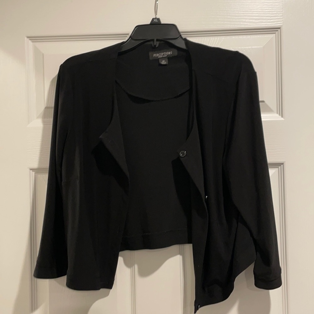 Nice black cardigan